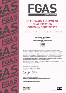 F Gas Compliance<